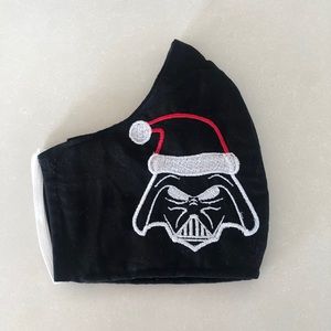 Embroidered Darth Vader mask 😷